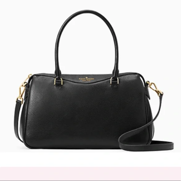 NWT Kate spade Black Mimi Satchel handbag crossbody bag - Picture 12 of 12